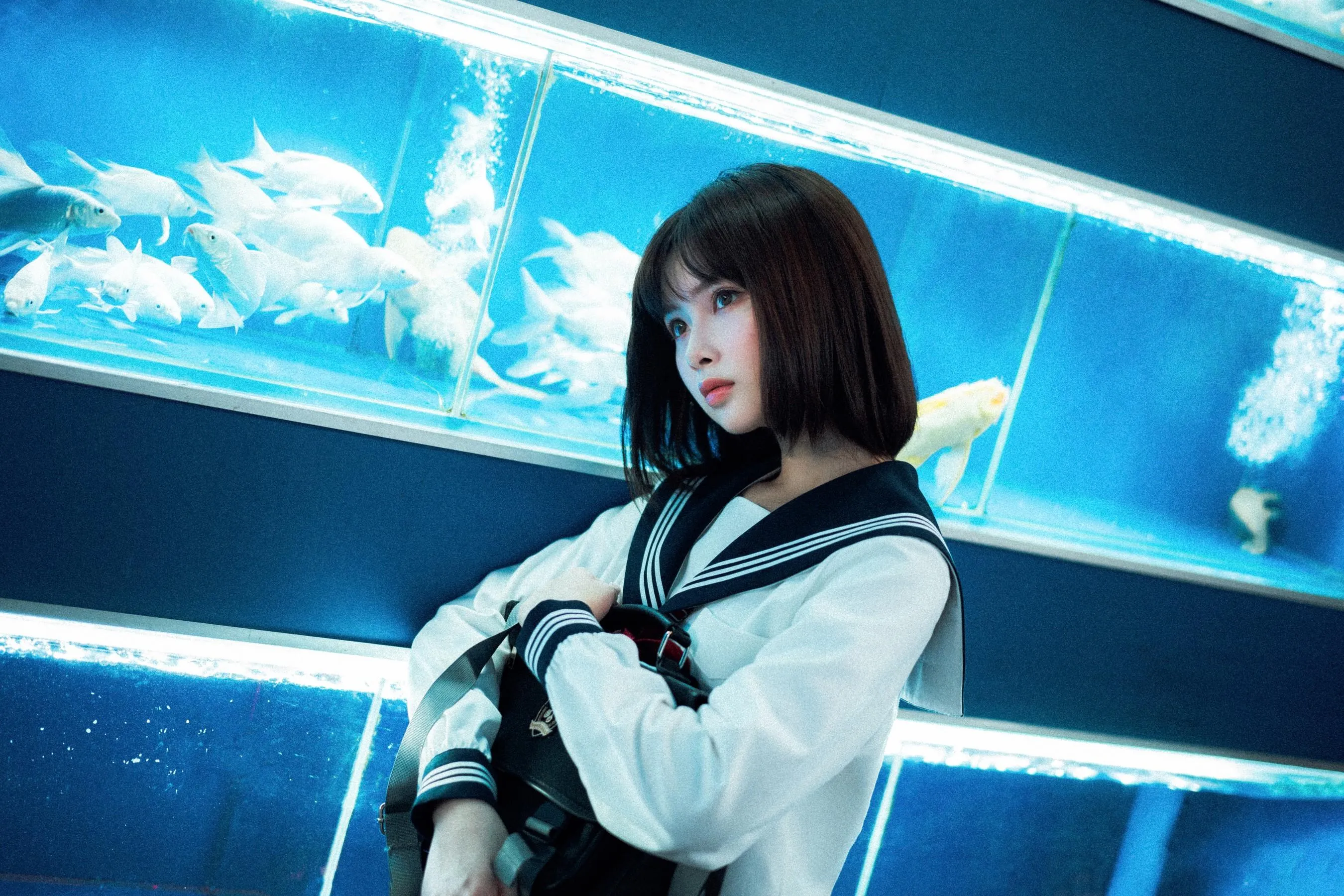河豚抚子 – NO.11 金鱼jk [25P]插图1